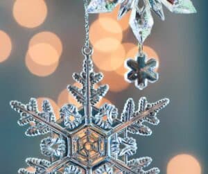 Holiday Hacks ornaments and snowflakes