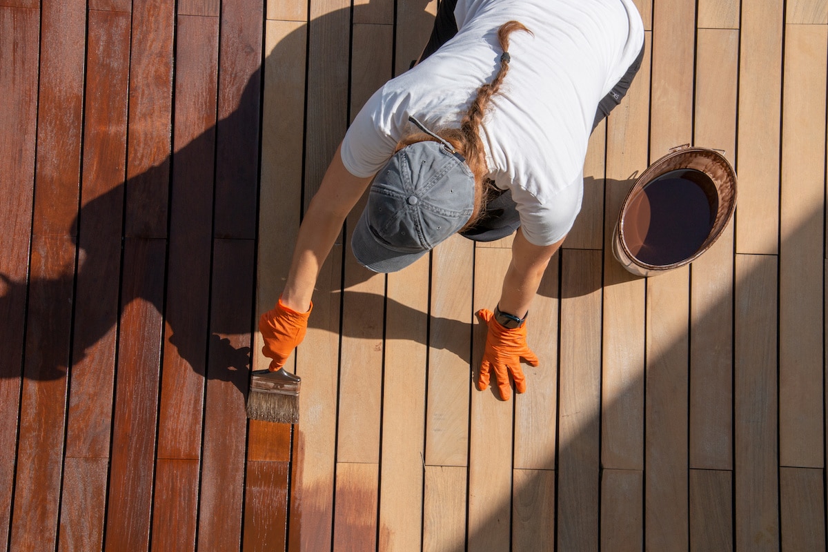 deck painting