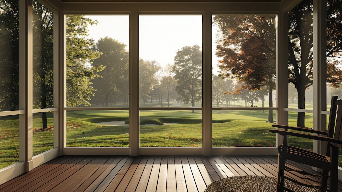 Screened In Porch Flooring