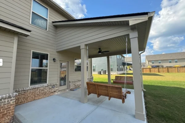 Covered Back Patio