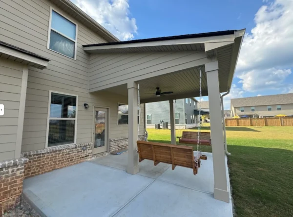 Covered Back Patio