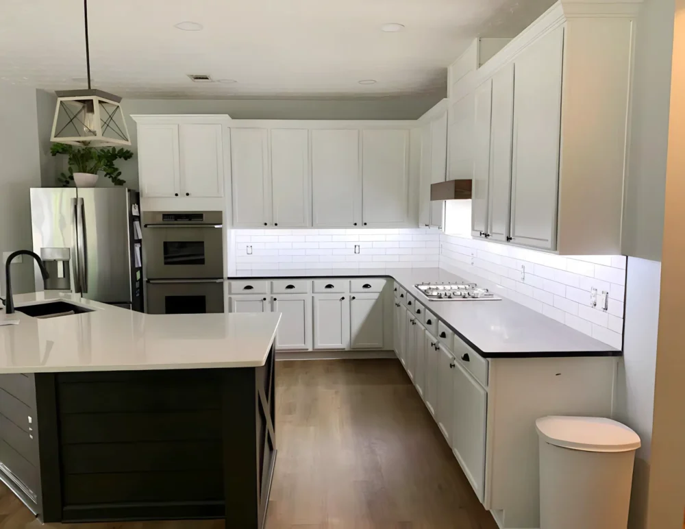 Kitchen Remodel with under cabinet lighting