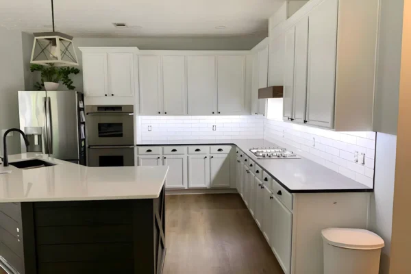 Kitchen Remodel with under cabinet lighting